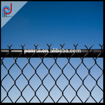 China Dark Green PVC Coated Chain Link Fencing