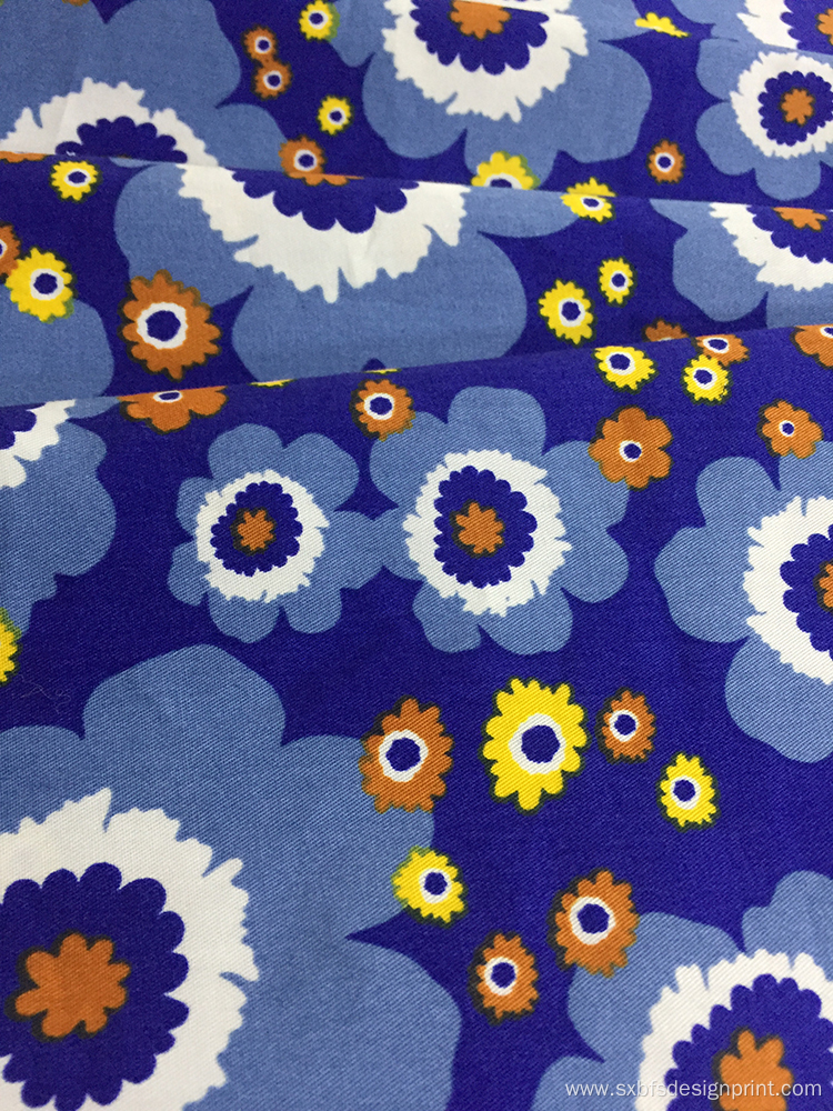 Cotton Jeanette 40S Printing Woven Fabric