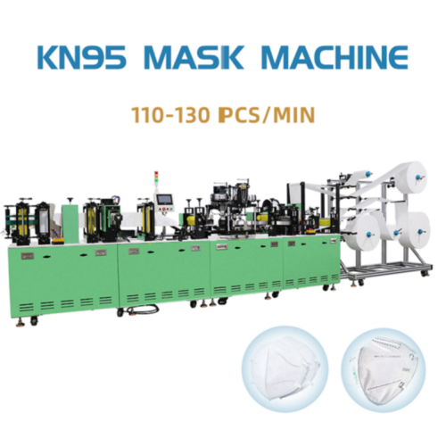 n95 automatic folding mask forming making machine