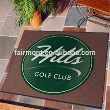 Flocked Carpet Logo Mat/Floor Mat/ Entrance Mat with rubber Backing FX-02