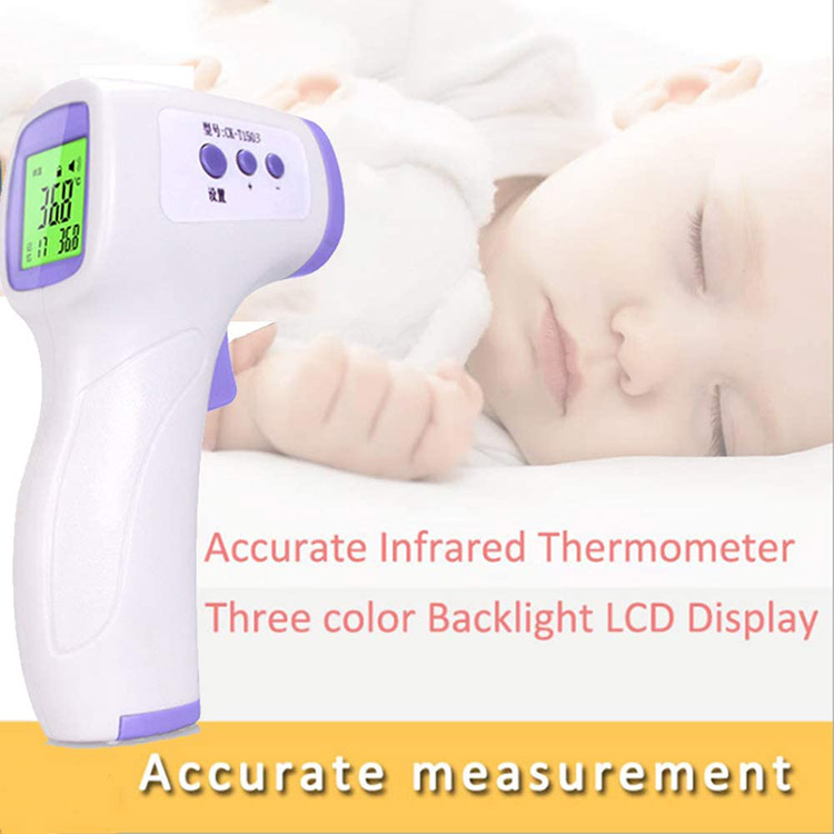 FDA CE Medical Non Contact Adult Forehead Thermometer