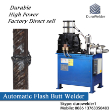 Steel bar butt welding machine/flash butt welder