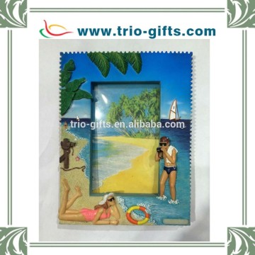 Polyresin souvenir photo frames for seasides decoration