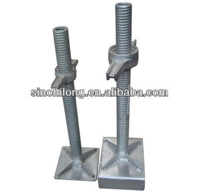 Steel Shoring Jack/Screw Jack with Base Plate