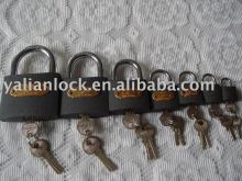 Grey iron yeti padlock