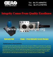 Quick Screen Changer /single Plate Screen Changer?