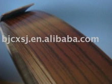 Hot!!!---0.60X22mm Plain colours/wood grain PVC edge bandings