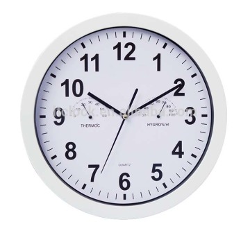 weather station plastic wall clock