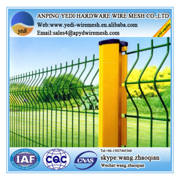 Polyester Powder Coating or galvanized steel fence