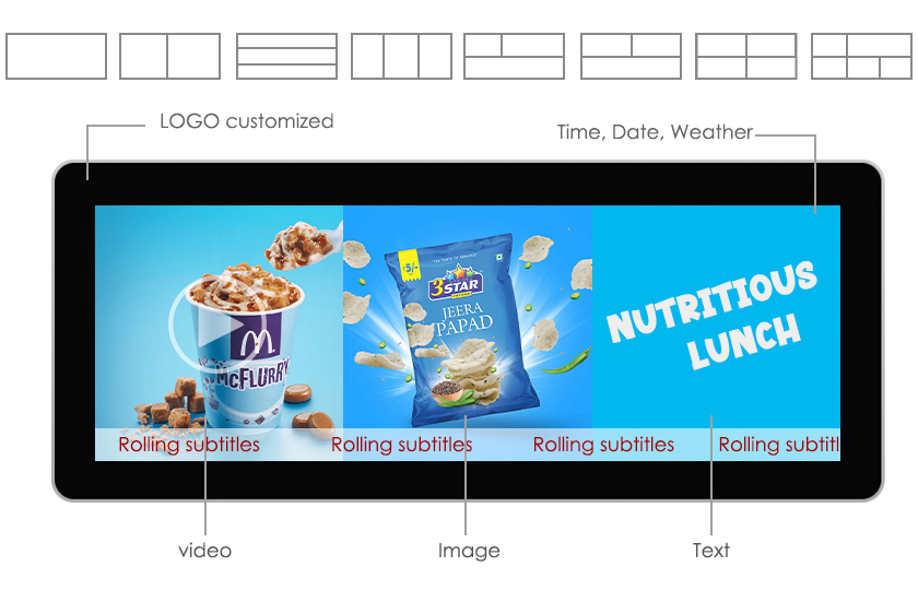 LCD bar ads Details2 LCD bar ads Details2