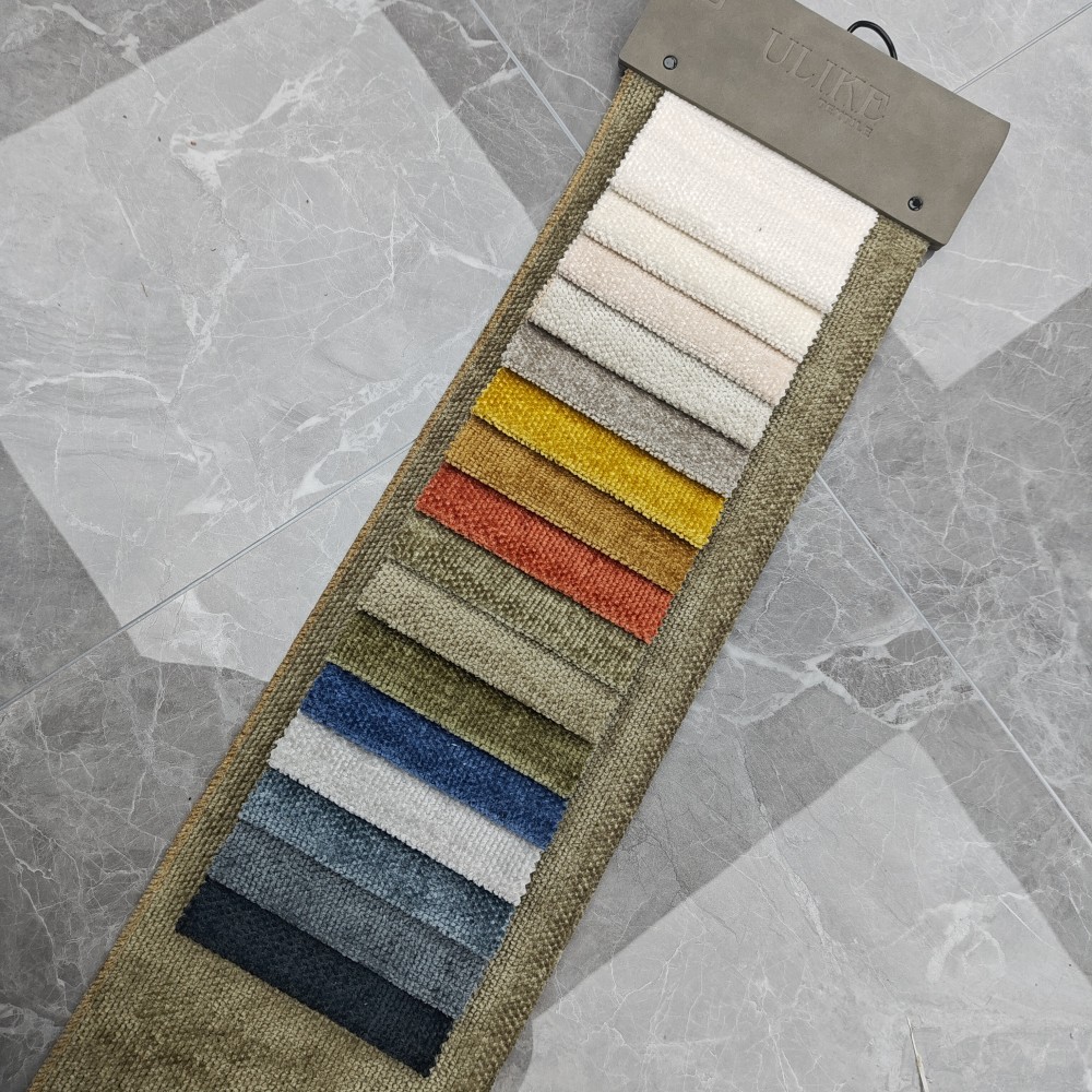 Material de tela de sofá de chenilla de alta calidad High Quality Chenille Sofa Fabric Material