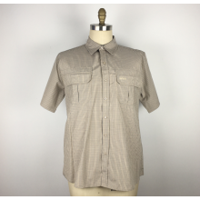 Fine plaid cotton Twill Work Shirt