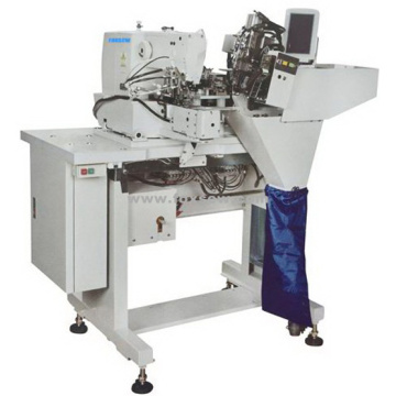 Automatic Double Needle Belt-Loop Attaching Machine