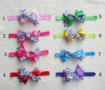 Handmade Baby Bowknot Hairband and Kids Headband Headwear