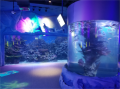 Grande acquario per acquario per ristorante