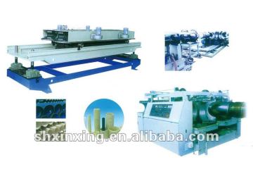 high quality double layer HDPE corrugated pipe production line