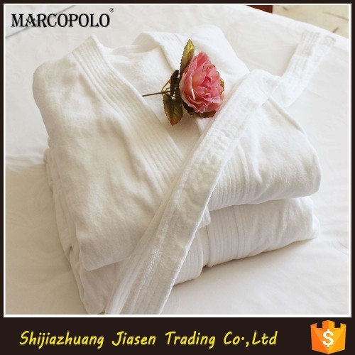 5 star hotel extra long bathrobes/cotton quilted bathrobe stock