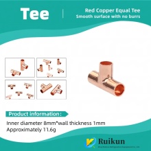 Cold Storage Copper Tee Connector
