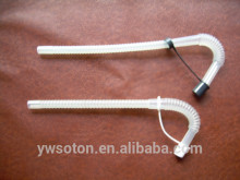 pe straw with cap bottle straws