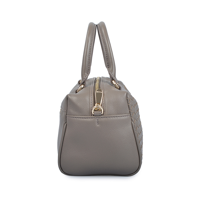 New Fashion Weave Lady Leather Handbag