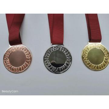 Medalha em branco da maratona de liga de zinco no atacado