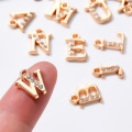 Dangle Letter Charms A-Z Alphabet English Letters Bracelet Charms Jewelry Making Findings Good Quality Rhinestone Charm Pendants