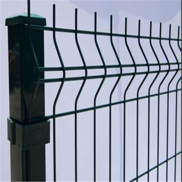 3d triangle curved fence panel bending fence