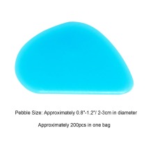 Garden supplies mixed color glow in the dark stones