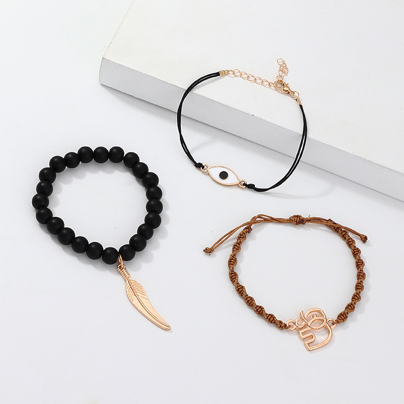 gold jewelry women set bracelets elephant feather eye charm fashionable women anklets foot jewelry ankle bracelet