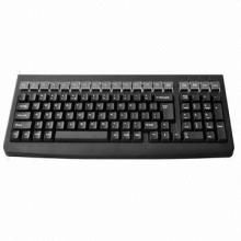 POS Keyboard, Supports Program for Part or All Keys, Sony's PS/2 or USB Interface and 101 Keys