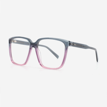 Square Acetate Female Optical Frames 24A3001