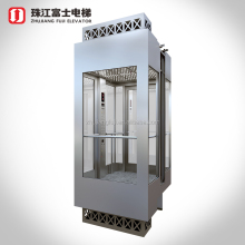 ZhuJiangFuJi Brand Outdoor Residential Panoramic Passenger Lifts