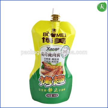 China supply tomato sauce plastic packaging