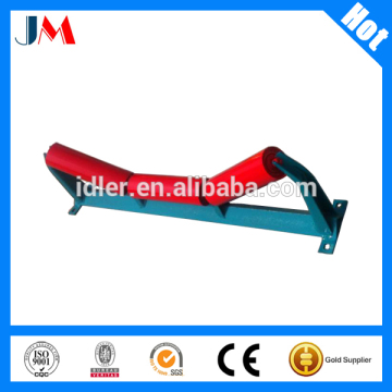 114mm gravel conveyor belt Q235 steel roller