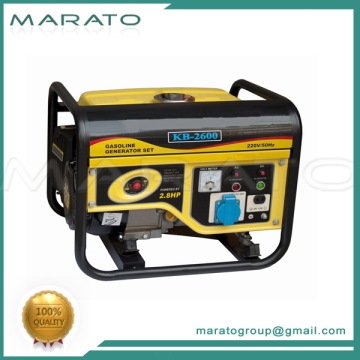 High quality powerful 1kw gasoline generator avr