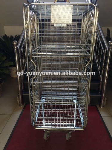 Metal trolley/roll container