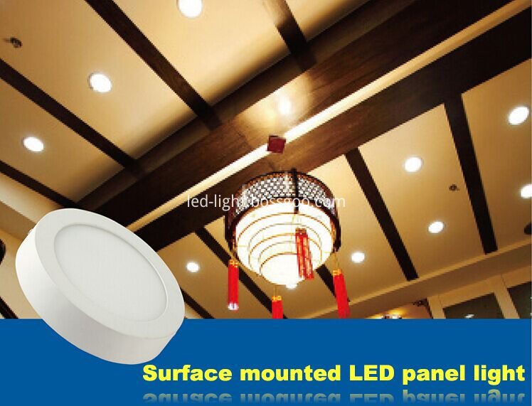 Aluminum 6W SMD LED Panel Light 