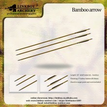 Bamboo arrow archery arrow for hunting 3 turkey feather