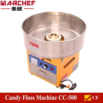 520 mm diameter Electric cotton candy floss machine