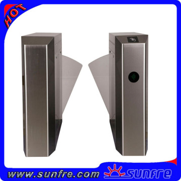 Pedestrian control barriers, smart flap barriers