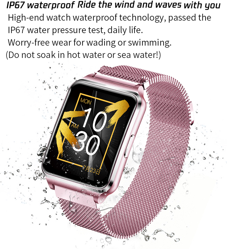 Health Bracelet Smartwatch Big Smart Watch That Takes Your Body Temperature