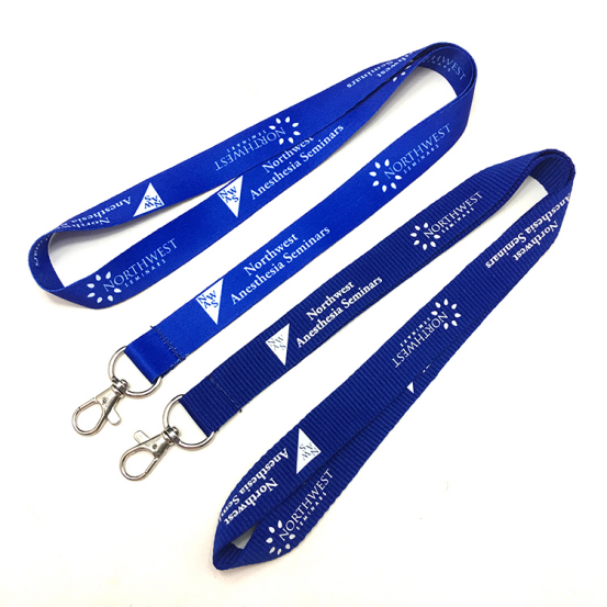 Silk Screen Printed Lanyard