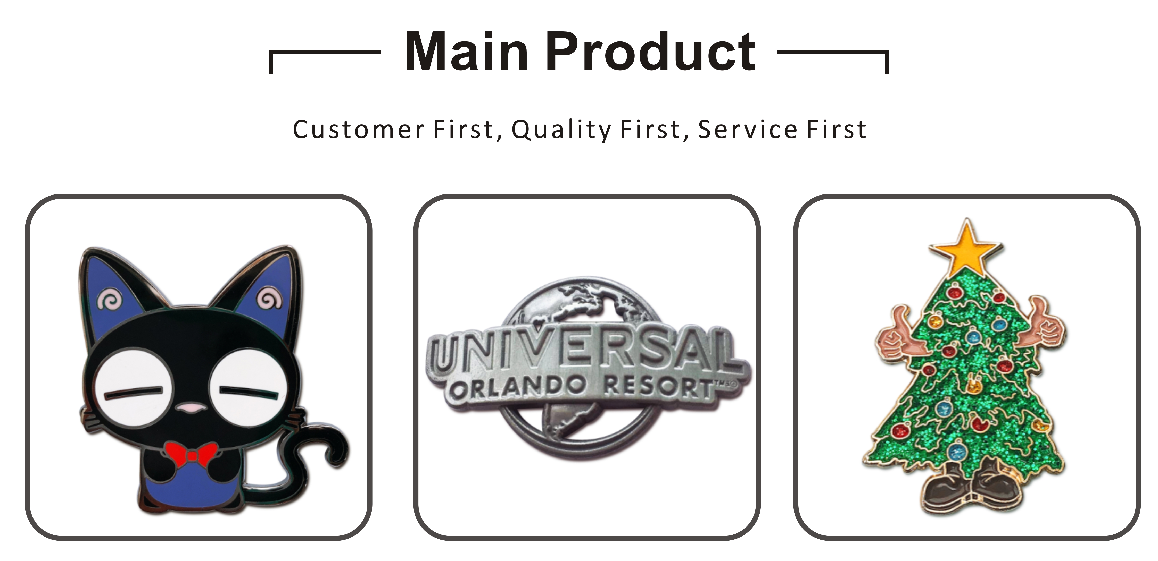 Kunshan top quality cheap free design metal craft badge soft enamel