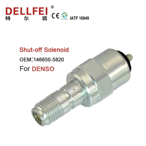 Best price Shut-off Solenoid 12V 146650-5820 For DENSO