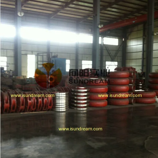 Heavy Duty Mining Horizontal Centrifugal Slurry Pumps