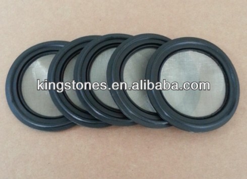 Sanitary EPDM Gaskets with 150 mesh screen