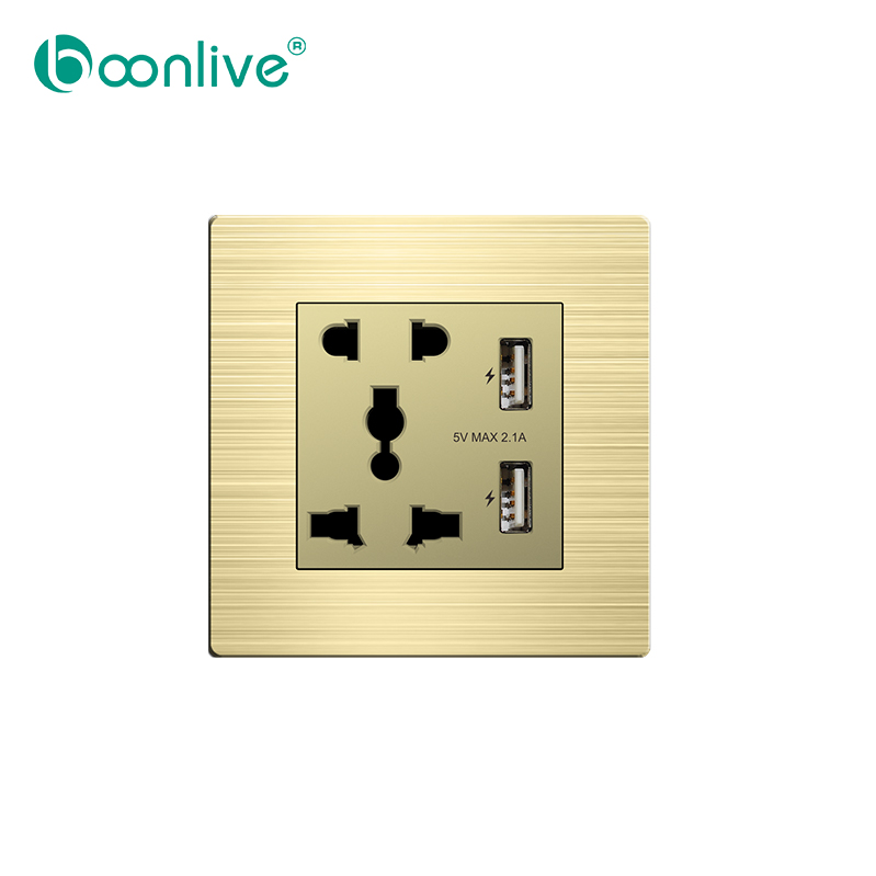 Power USB Socket Smart Wall Socket