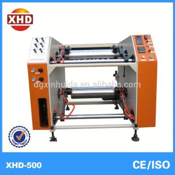 strech/cling film rewinding machine