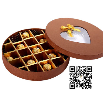 New creative design of chocolate packaging box custom manufacture gift box