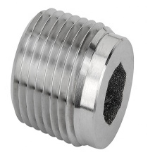 High-Quality Stainless Steel Pipe Fittings: Hollow Hex Plug Thread Connectors Swagelok